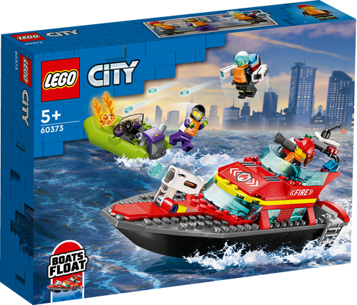 60373 City Fire Rescue Boat - 2