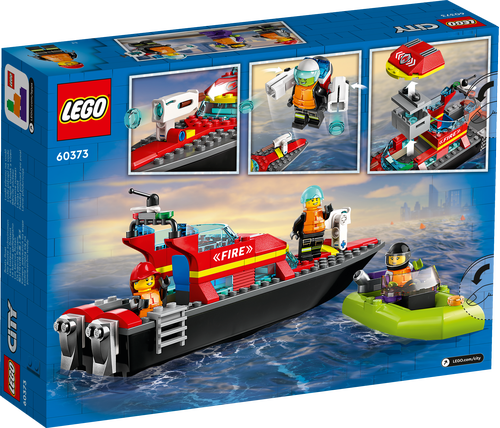 60373 City Fire Rescue Boat - 3