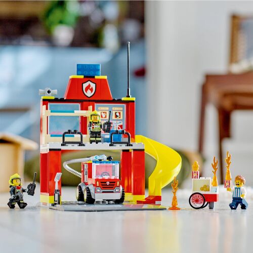 60375 City Fire Station and Fire Truck - 11