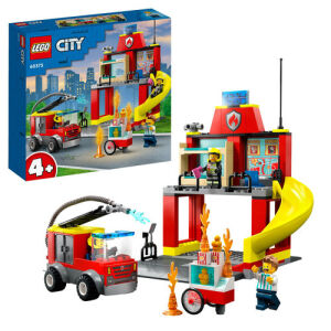 60375 City Fire Station and Fire Truck - 1