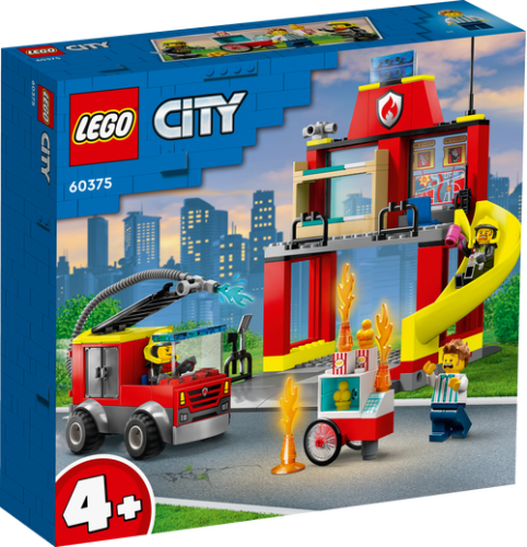 60375 City Fire Station and Fire Truck - 2