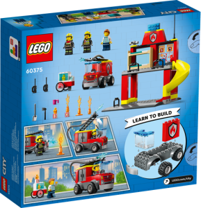 60375 City Fire Station and Fire Truck - 3