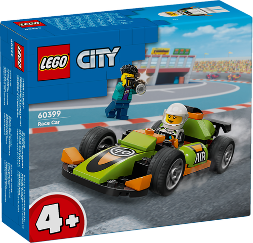 60399 City  Green Race Car - 2