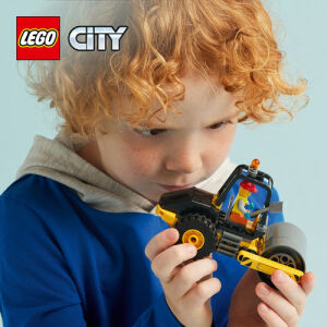 60401 City Construction Steamroller - 7