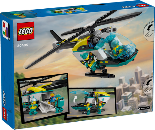 60405 City Emergency Rescue Helicopter - 3