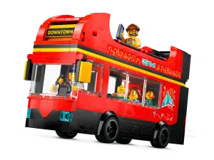 60407 City Red Double-Decker Sightseeing Bus - 5