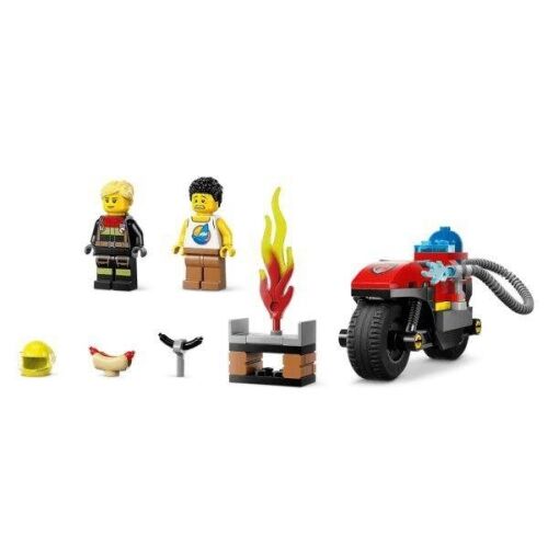 60410 City Fire Rescue Motorcycle - 4