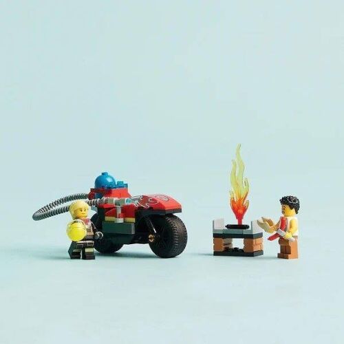 60410 City Fire Rescue Motorcycle - 6