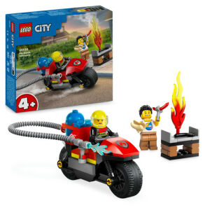 60410 City Fire Rescue Motorcycle - 1