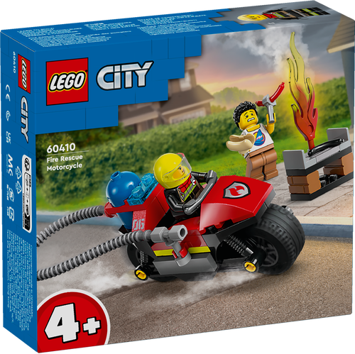 60410 City Fire Rescue Motorcycle - 2