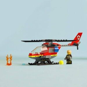 60411 City Fire Rescue Helicopter - 4