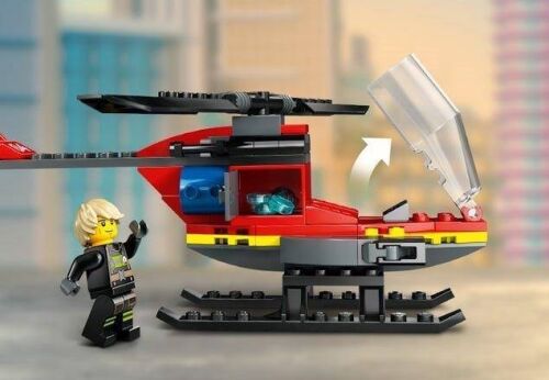 60411 City Fire Rescue Helicopter - 6