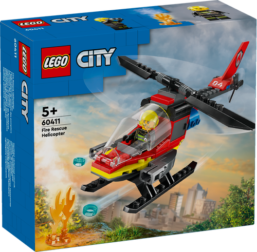 60411 City Fire Rescue Helicopter - 2