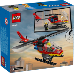 60411 City Fire Rescue Helicopter - 3