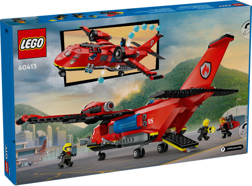 60413 City Fire Rescue Plane - 3