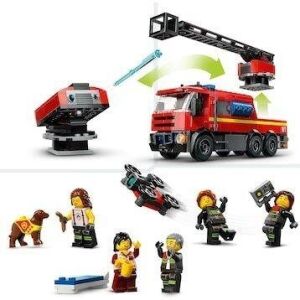 60414 City Fire Station with Fire Truck - 6