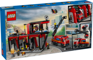 60414 City Fire Station with Fire Truck - 3