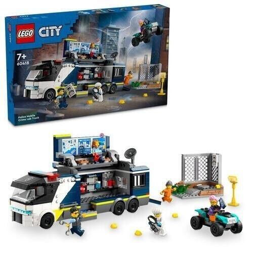 60418 City Police Mobile Crime Lab Truck - 1