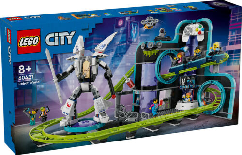 60421 City Robot World Roller-Coaster Park - 2