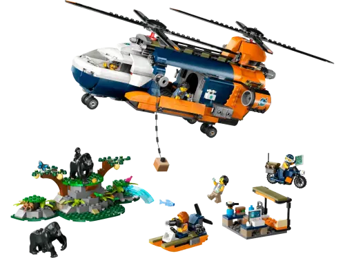 60437 City Jungle Explorer Helicopter at Base Camp - 4