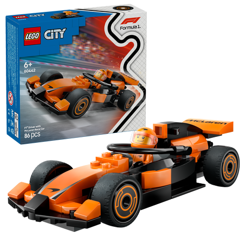 60442 City F1® Driver with McLaren Race Car - 1