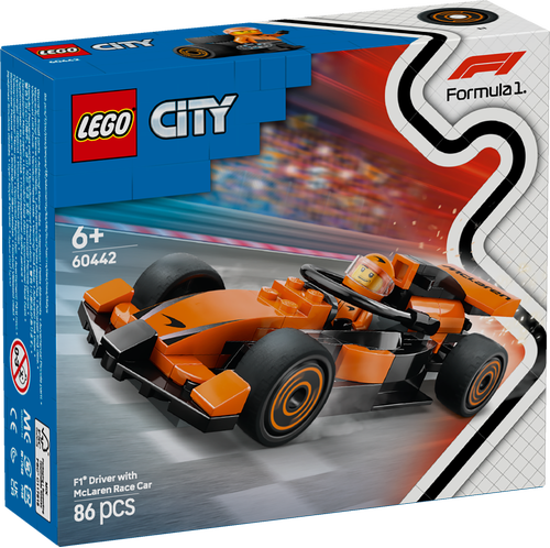 60442 City F1® Driver with McLaren Race Car - 2