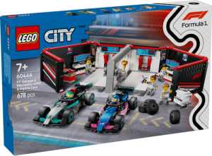 60444 City F1® Garage & Mercedes-AMG & Alpine Cars - 2