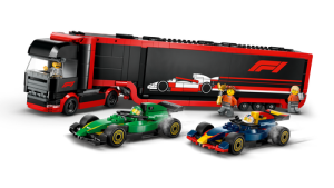 60445 City F1® Truck with RB20 & AMR24 F1® Cars - 5