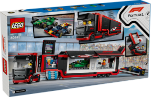 60445 City F1® Truck with RB20 & AMR24 F1® Cars - 3