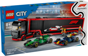 60445 City F1® Truck with RB20 & AMR24 F1® Cars - 2