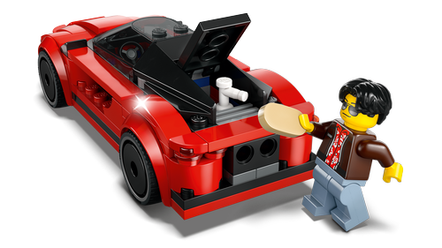 60448 City Red Sports Car - 5