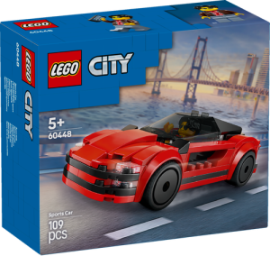 60448 City Red Sports Car - 2