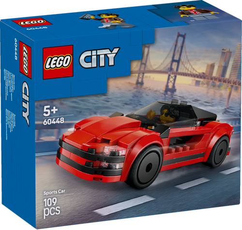 60448 City Red Sports Car - 2