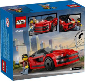 60448 City Red Sports Car - 3