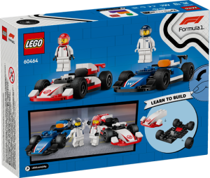 60464 City F1® Williams Racing & Haas F1® Race Cars - 3