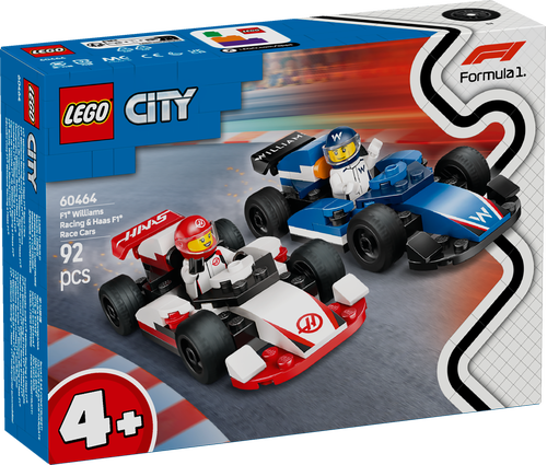 60464 City F1® Williams Racing & Haas F1® Race Cars - 2