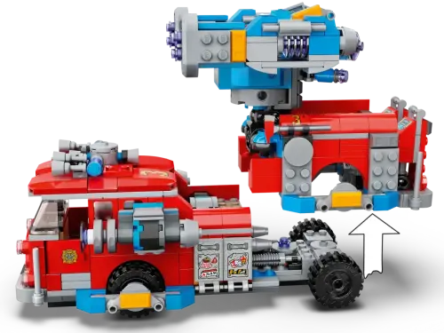 70436 HIDDEN Phantom Fire Truck 3000 - 6