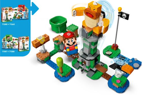 71388 MARIO Boss Sumo Bro Topple Tower Expansion Set - 7