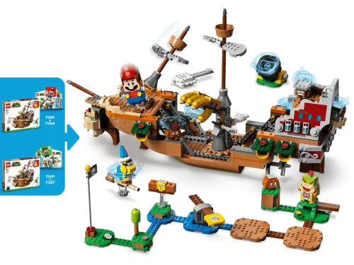 71391 MARIO Bowser's Airship Expansion Set - 7