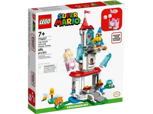 71407 Super Mario Cat Peach Suit and Frozen Tower Expansion Set - 2