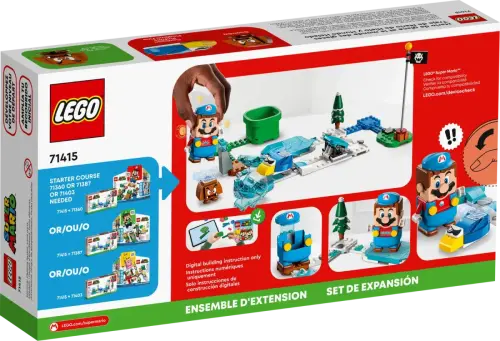 71415 Super Mario Ice Mario Suit and Frozen World Expansion Set - 3