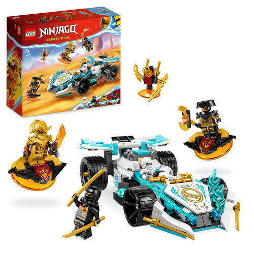 71791 Ninjago Zane’s Dragon Power Spinjitzu Race Car - 1