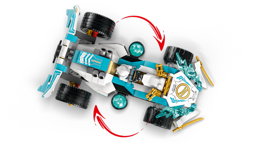 71791 Ninjago Zane’s Dragon Power Spinjitzu Race Car - 5