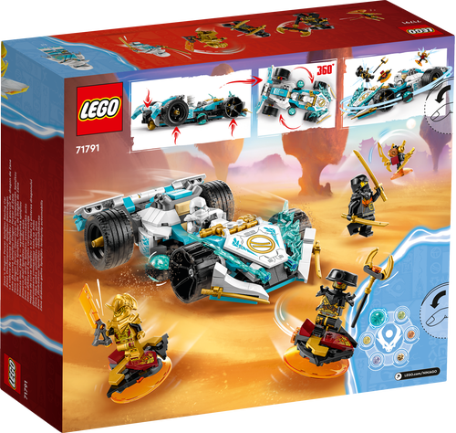 71791 Ninjago Zane’s Dragon Power Spinjitzu Race Car - 3