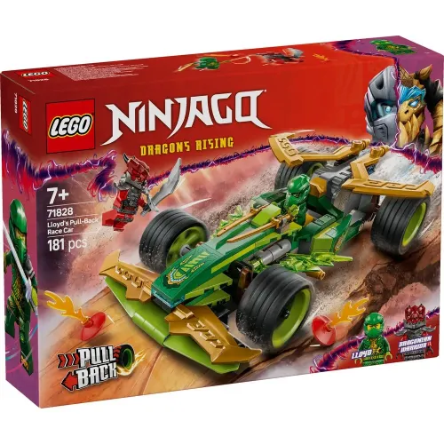 71828 Ninjago Lloyd's Pull-Back Race Car - 2