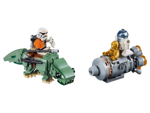 75228 Star Wars Escape pod vs Dewback Microfighters - 4