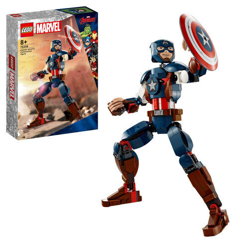 76258 Marvel Captain America Construction Figure - 1