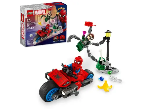 
76275 Marvel Motorcycle Chase: Spider-Man vs. Doc Ock - 1