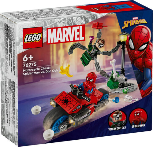 
76275 Marvel Motorcycle Chase: Spider-Man vs. Doc Ock - 2