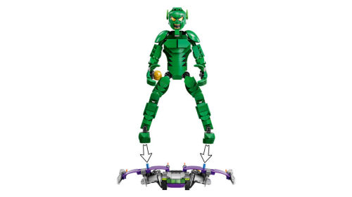 76284 Marvel Green Goblin Construction Figure - 8